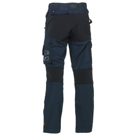 broek Hector marineblauw/zwart stretch