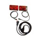 Achterverlichtingsset 13 polig +5m kabel