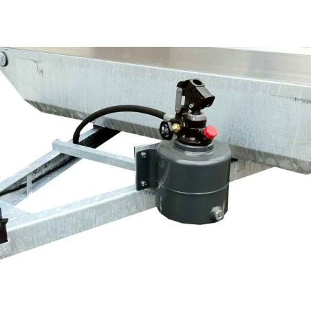 Remorque basculante alu 3.07x 1.57X0.40m. Double essieu SYMA®