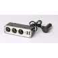 Drievoudige verdeelstekker met dubbele USB  All Ride