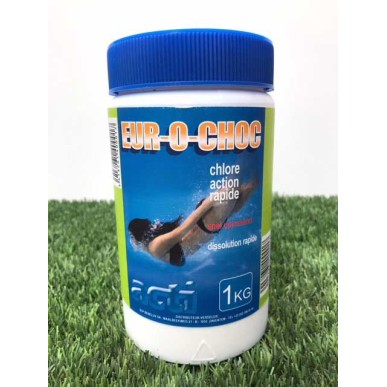 Eur-o-choc chloor voor zwembad 1 kg
