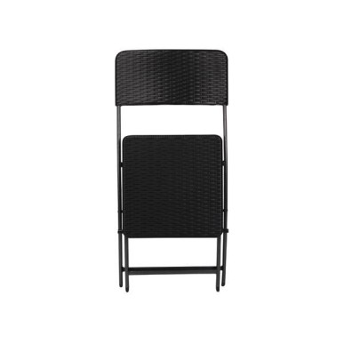 chaise pliante imitation rotin