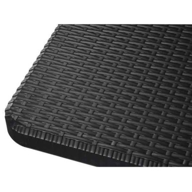 chaise pliante imitation rotin