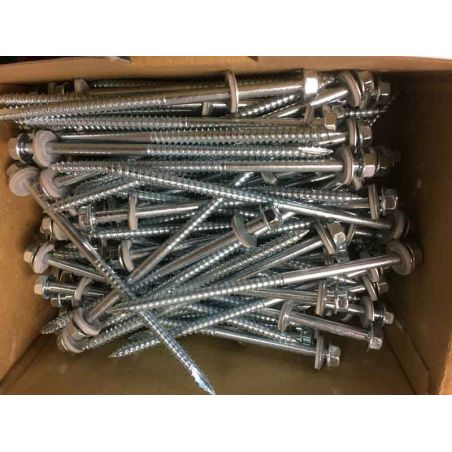 VIS A BOIS 6.5X130 100PCS TOLE PROFILEE