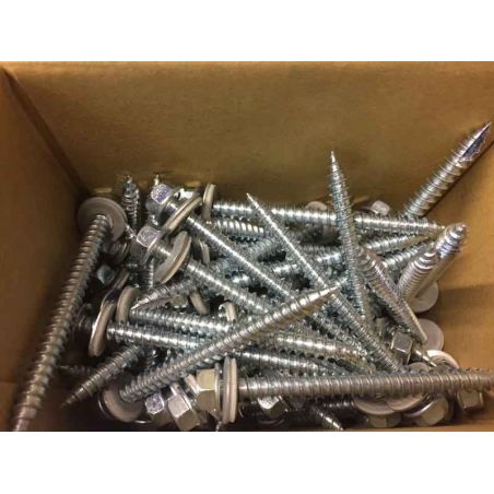 VIS A BOIS 6.5X75 100PCS TOLE PROFILEE