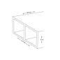 Metserslat 1.50 m aluminium