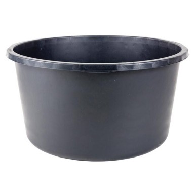 Cuvelle de maçon 90 L noir