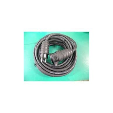 Verlengkabel 25m neopreen zwart 3G2.5mm² 16A
