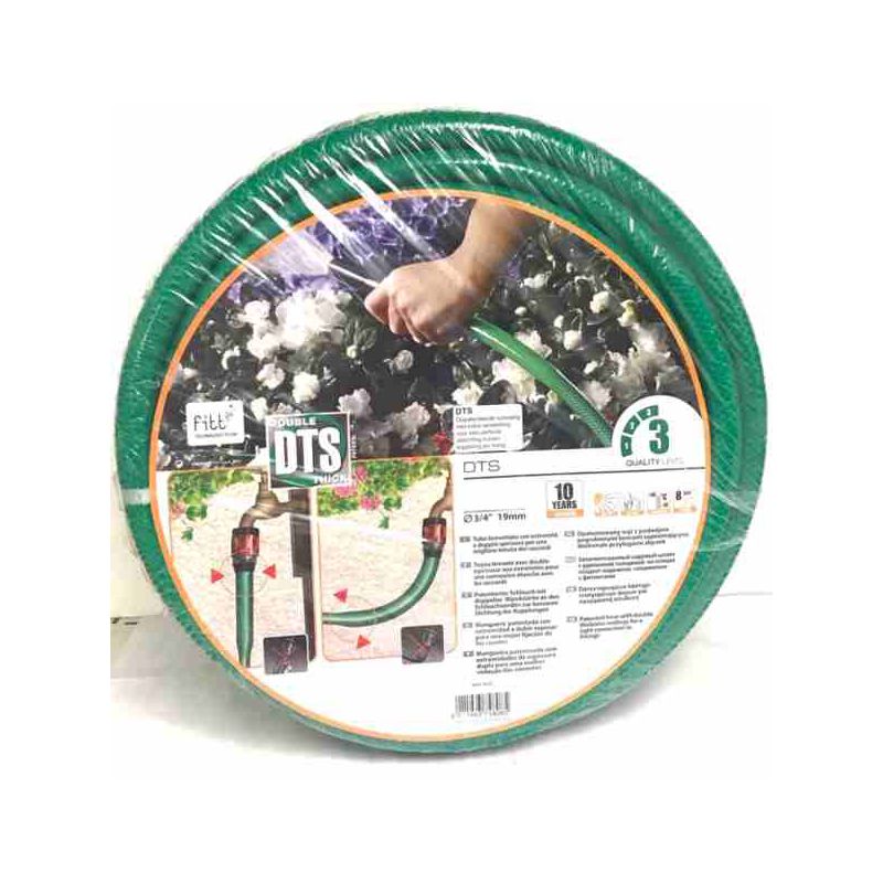 Tuyau d'arrosage DTS 3/4" 19 mm 50m Tuyau d'arrosage DTS 3/4" 19 mm 50m