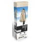 Parasol free pole 3 M champagne