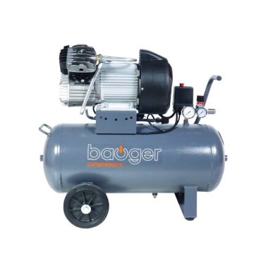 Compresseur Bauger 3 CV  50 L  semi prof