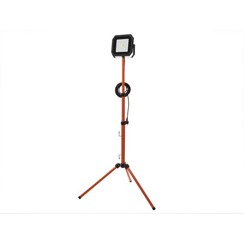 Projecteur de chantier portable sur trépied LED 50 W PEREL