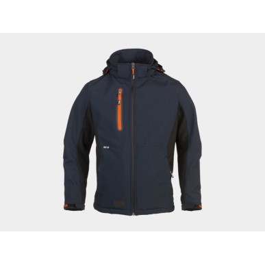 Veste Trystan softshell bleu HEROCK