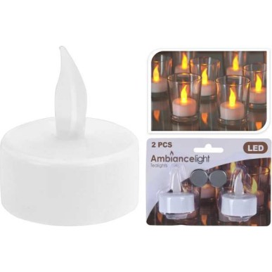 Tealight LED 2 pièces