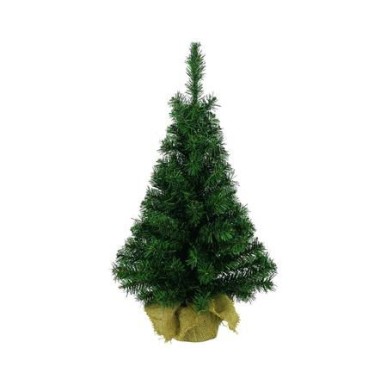 Sapin avec pied en jute 60 cm