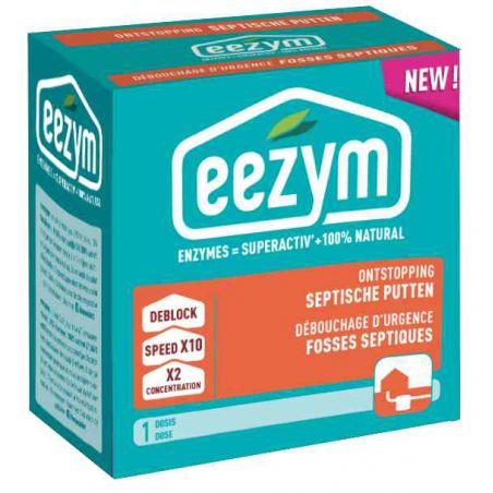 Eezym débouchage d'urgence fosses septiques 500g