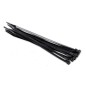 Ligatures rapides nylon noir 100pcs 7.5 x 500mm Ligatures rapides nylon noir 100pcs 7.5 x 500mm