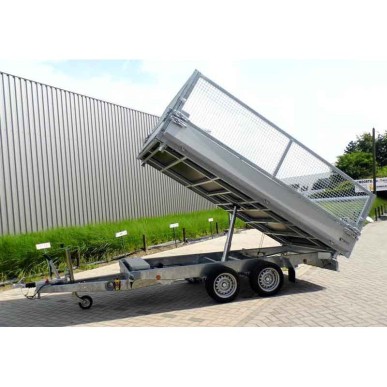 Kipper geremd 3.50x1.86 dubbel as 3500kg