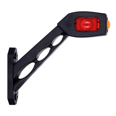 Breedtelicht rechts led 180mm wit/rood/oranje