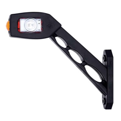 Breedtelicht rechts led 180mm wit/rood/oranje
