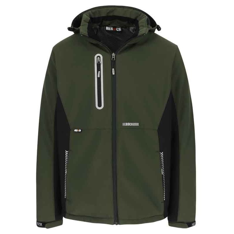 Veste Taris softshell kaki