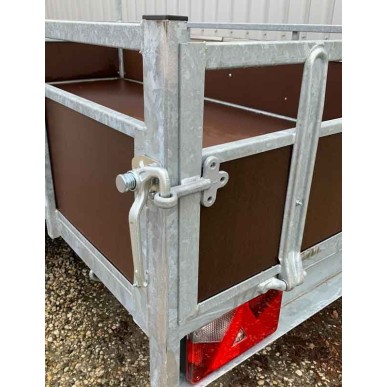 Aanhangwagen basic  2.00x1.10m enkel as