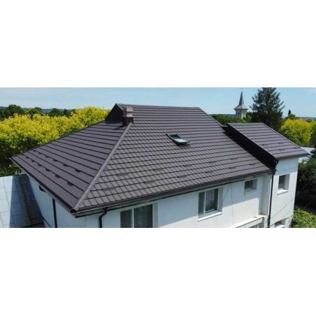 panneau-tuile ELIT 1.20x0.76m gris anthracite  RAL7024