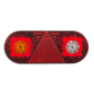Feu arrière LED STELLA gauche avec triangle 363 x 143 mm