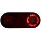 Feu arrière LED STELLA gauche avec triangle 363 x 143 mm