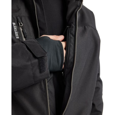 Veste hardshell légère et doublée noir 48901977