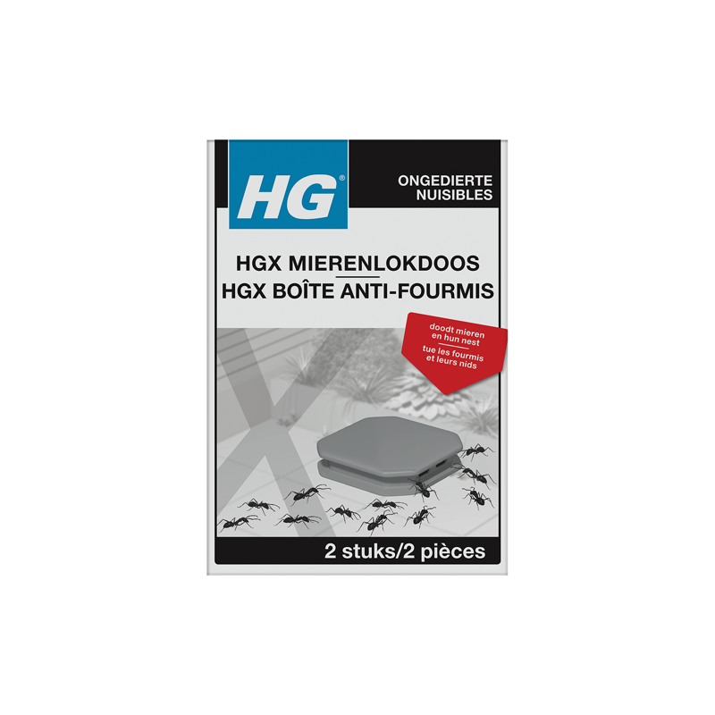 HGX boîte anti-fourmis 2 pcs