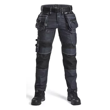 pantalon de travail Blåkläder 199011418999 en denim stretch Cordura