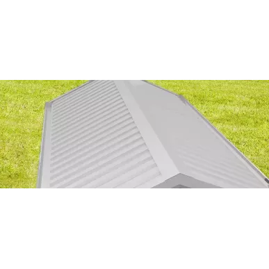 Metigla TR35 geprofileerde staalplaat in RAL9006