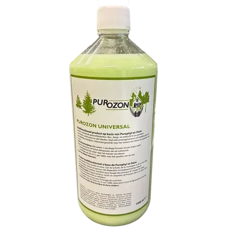 Flacon de Purozon 1 Litre, désodorisant et nettoyant universel