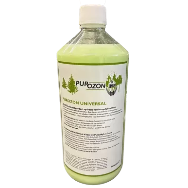 Purozon 1 Liter multifunctionele luchtverfrisser en allesreiniger.